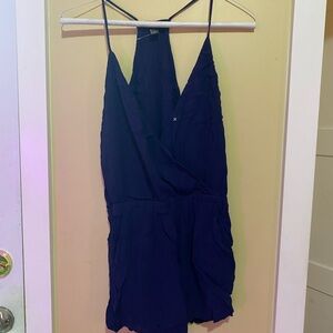Forever 21 Navy Blue Romper